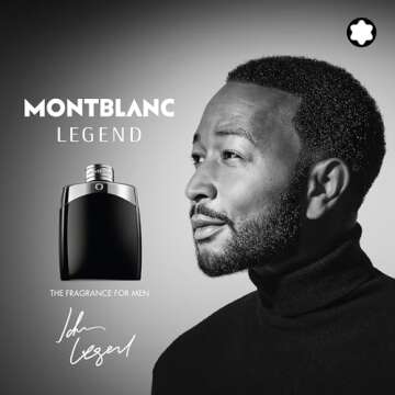 MONTBLANC Legend Eau de Toilette - Long Lasting Fragrance with notes of Bergamot, Jasmine & Sandalwood - Fresh & Fougere - 3.3 fl. oz.
