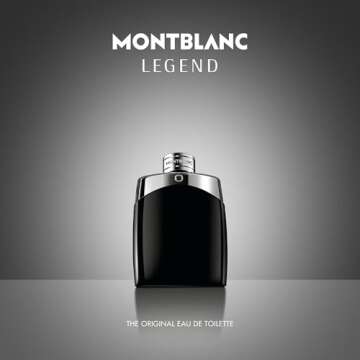 MONTBLANC Legend Eau de Toilette - Long Lasting Fragrance with notes of Bergamot, Jasmine & Sandalwood - Fresh & Fougere - 3.3 fl. oz.