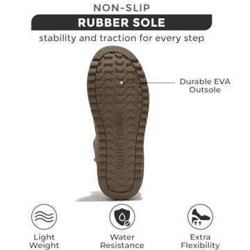 Project Cloud Suede Water Resistant Winter Ankle Boots for Women