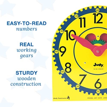 Carson Dellosa Judy Clock: Engaging Time-Telling Tool