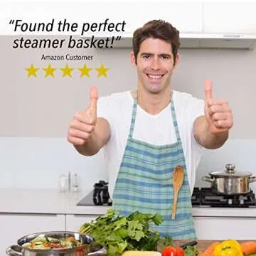 Kitchen Deluxe Veggie Steamer Basket - Instant Pot Compatible