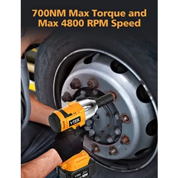 VTEK Brushless Impact Wrench 700Nm Power for All Tasks