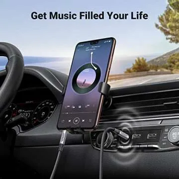 UGREEN 3.5mm Braided Audio Cable for Clear Sound