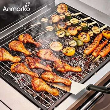 Metal Spatula Set of 3 - Heavy Duty Chef Griddle Essentials