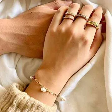 Stunning Micuoco Thick Chunky Dome Ring in 14K Gold