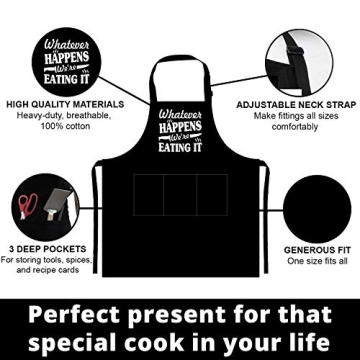 Funny NewEleven Apron for Men - Perfect Gift for Dads