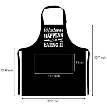 Funny NewEleven Apron for Men - Perfect Gift for Dads