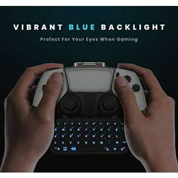 Backlit Controller for Playstation CODOGOY Rechargeable