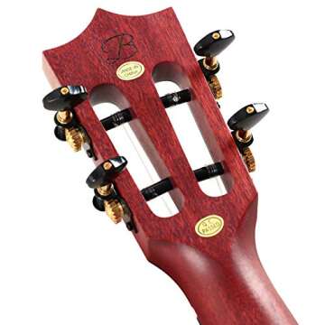 Enya Bernadette Signature Concert Ukulele - All Solid Mahogany