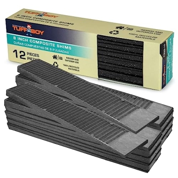 Plastic Wedge Shims - TUFFBOY 12 Pack Extreme Load Support