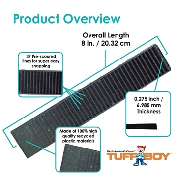 Plastic Wedge Shims - TUFFBOY 12 Pack Extreme Load Support