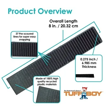 Plastic Wedge Shims - TUFFBOY 12 Pack Extreme Load Support