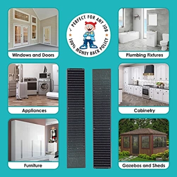 Plastic Wedge Shims - TUFFBOY 12 Pack Extreme Load Support