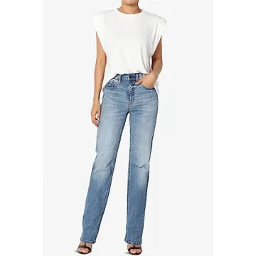 TheMogan High Rise Relaxed Boyfriend Jeans for Women