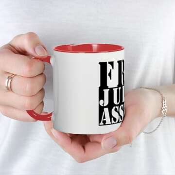 CafePress Free Julian Assange Mug 11 oz (325 ml) Ceramic Coffee Mug