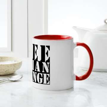 CafePress Free Julian Assange Mug 11 oz (325 ml) Ceramic Coffee Mug