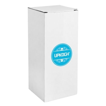 UPKOCH 16oz Glass Tumbler with Lid & Straw for Drinks