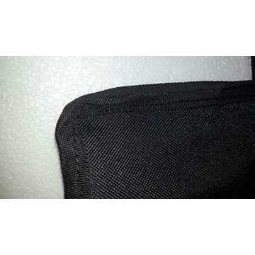 Quickflame 28 Inch Square Outdoor Firepit Cover - Durable Black Protection