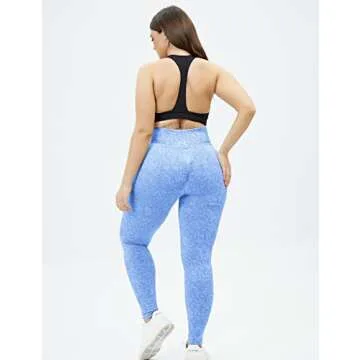 VOYJOY Scrunch Butt Leggings for Women Seamless Yoga Pant Workout High Waisted Gym Tights