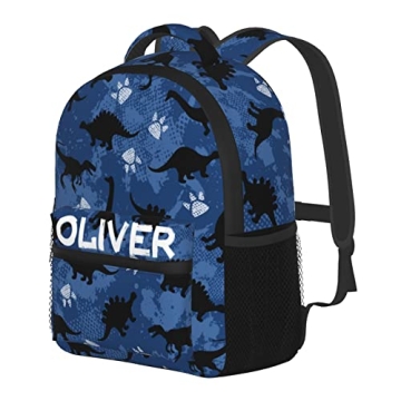 Ysbkn Custom Dinosaur Backpack for Toddlers Kids