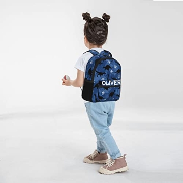 Ysbkn Custom Dinosaur Backpack for Toddlers Kids