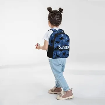 Ysbkn Custom Dinosaur Backpack for Toddlers Kids
