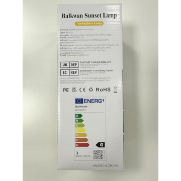 Balkwan Sunset Lamp for Modern Living Room Ambiance