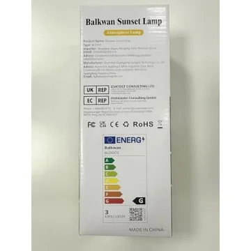 Balkwan Sunset Lamp for Modern Living Room Ambiance