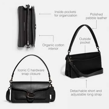 Coach Polished Pebble Leather Tabby Shoulder Bag 26 Refresh