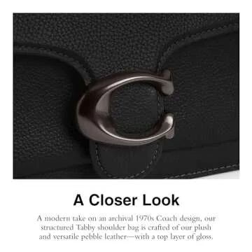 Coach Polished Pebble Leather Tabby Shoulder Bag 26 Refresh