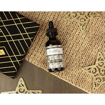 Earthley Wellness, Cough-B-Gone, Natural Herbal Formula, Cold and Cough Remedy, Removes Extra Mucus, Soothes Sore Throats, Promotes Lung Health, and Detoxification, Cough Be Gone (2oz, Kids)