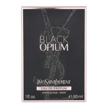 Yves Saint Laurent Black Opium Eau De Parfum Spray for Women, 1 Ounce