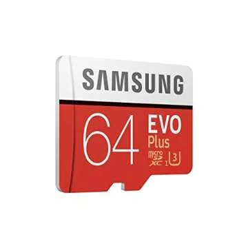 Samsung 64GB MicroSDXC EVO Plus Memory Card with Adapter