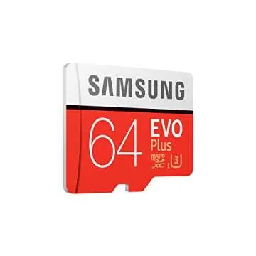 Samsung 64GB MicroSDXC EVO Plus Memory Card with Adapter