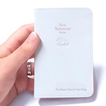 Personalized Engraved Baby Bible (Blue) - A Cherished Gift for Newborns