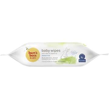 Burt's Bees Chlorine-Free Baby Wipes - Gentle and Natural