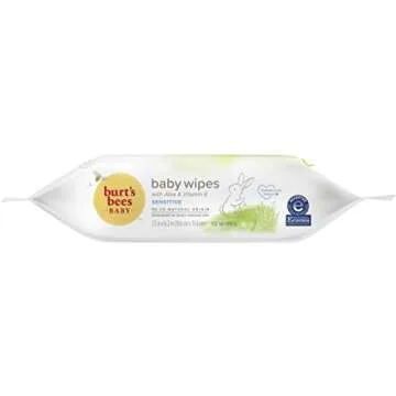 Burt's Bees Chlorine-Free Baby Wipes - Gentle and Natural