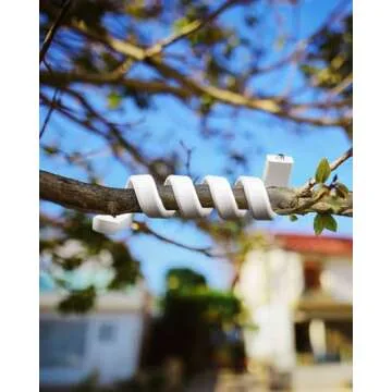 LongPlus Solar Panel for Bird Feeder Camera, Type-C Charger, Flexible Twist Mount for Tree, Birdhouse Pole, Fence, IP65 Waterproof for Outdoors, Continuously Power Supply