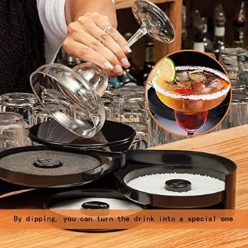 3 Tier Bar Glass Rimmer for Creative Cocktails