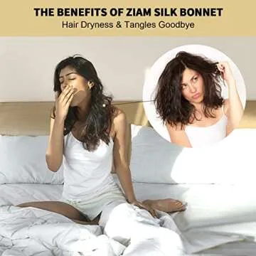 ZIMASILK 22 Momme Silk Hood for Frizz-Free Sleeping
