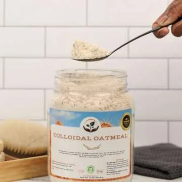 Dirty Treasures Organic Colloidal Oatmeal - 100% Natural Bath Soothing