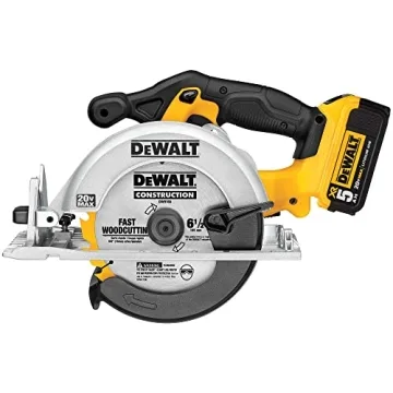 DEWALT 20V MAX Circular Saw Kit with Battery and Charger