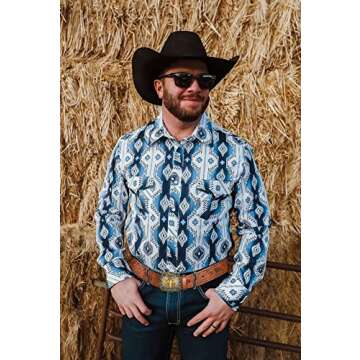 HinyBoeh Western-PU-Leather-Belts for Men and Women Cowboy-Cowgirl Longhorn-Bull-Pattern-Engraved-Buckle-Belt for Unisex