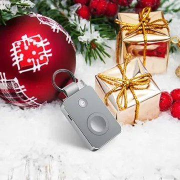 i.VALUX 2000mAh Keychain Portable Charger for Apple Watch Series 10/9/8/7/6/5/4/3/2/1/SE/Ultra/Nike+, Wireless Travel iwatch Charger USB C Charging Cable Smart Mini Small Power Bank in Pocket