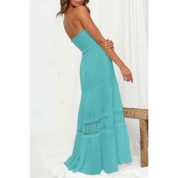 ZESICA Women's Summer Beach Maxi Dress for All Occasions