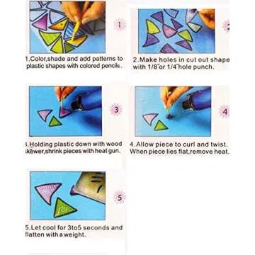 ZeopoCase Mini Hot Air Gun for Crafting and Repairs