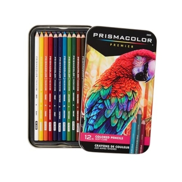 Prismacolor Premier Colored Pencils, Soft Core, 12 Pack