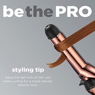 INFINITIPRO BY CONAIR Rose Gold Titanium Curling Iron