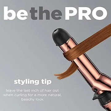 INFINITIPRO BY CONAIR Rose Gold Titanium Curling Iron