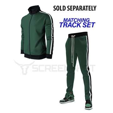 SCREENSHOT Men's Hip Hop Slim Fit Track Pants